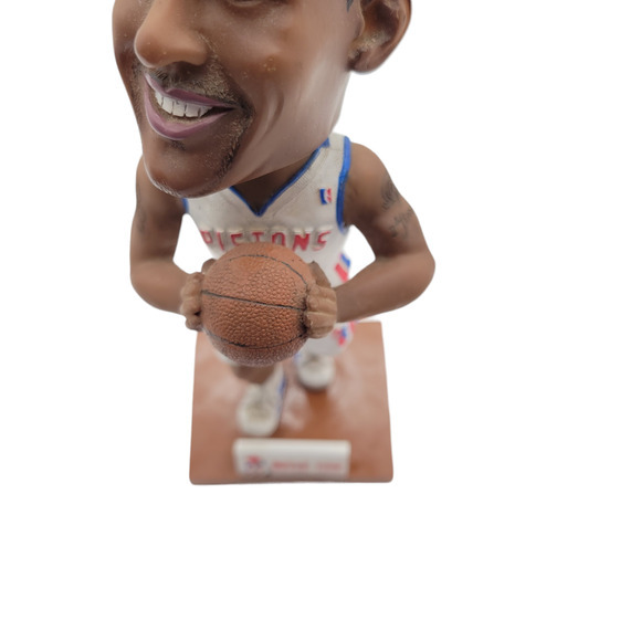 Detroit Pistons Corliss Williamson #34 Detroit News‎ Belle Tire Bobblehead 8.5" - Picture 6 of 8